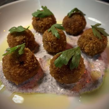 Darkroom - Fried scotch olives - Wine Bars Near Me - Santa Ana, California Darkroom - Fried scotch olives - Wine Bars Near Me - Santa Ana, California