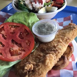Fried Haddock Sandwich