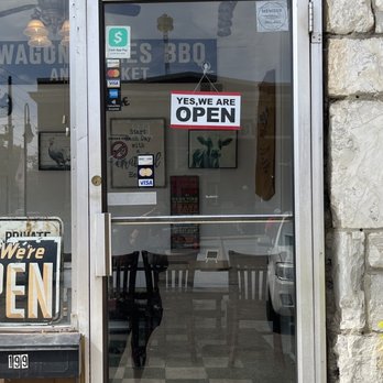 Wagon Bones BBQ - Front door - Barbeque Near Me - Versailles, Kentucky
