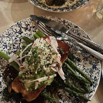The Hampton Social - Streeterville - Honey Glazed Salmon - New American Near Me - Chicago, Illinois