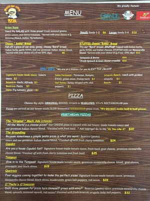 Menu photo 3 Much Ado About Pizza Pleasanton, CA Menu photo 3 Much Ado About Pizza Pleasanton, CA