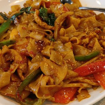 Time Thai Kitchen - Pad Kee mao spicy - Thai Near Me - Pleasanton, California Time Thai Kitchen - Pad Kee mao spicy - Thai Near Me - Pleasanton, California