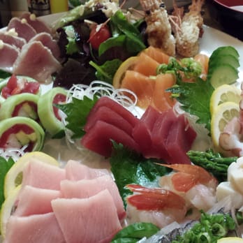 Sushi Garden - Double sashimi dish - Sushi Bars Near Me - Modesto, California