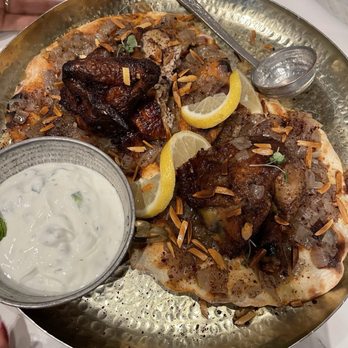 Ammatoli - Palestinian Msakhan - Mediterranean Near Me - Long Beach, California