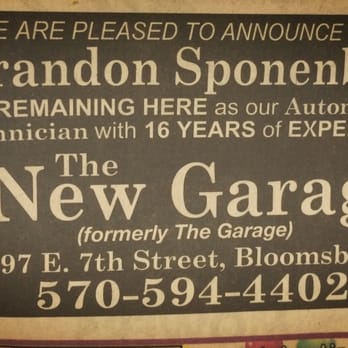 The New Garage - Auto Repair Near Me - Bloomsburg, Pennsylvania The New Garage - Auto Repair Near Me - Bloomsburg, Pennsylvania