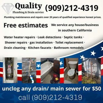 Quality plumbing company - Types of service we provide - Plumbing Near Me - Mentone, California Quality plumbing company - Types of service we provide - Plumbing Near Me - Mentone, California