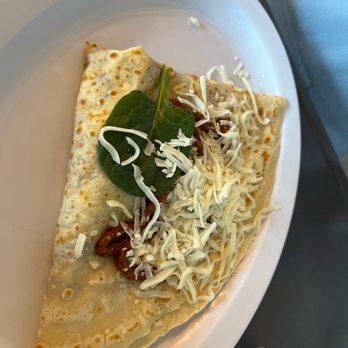 Café Rome - Veggie crepe want to eat healthy here is your thing - Creperies Near Me - Turlock, California