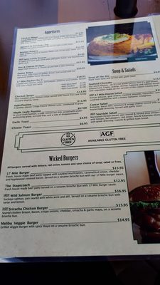 Menu photo 2 17 Mile House Pub Sooke, BC