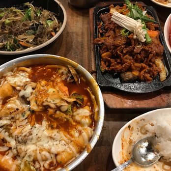 Five Senses - Jap Chae, Hae Mool Cheese Ddukboki, Jaeyook Bokum - Korean Near Me - New York, New York Five Senses - Jap Chae, Hae Mool Cheese Ddukboki, Jaeyook Bokum - Korean Near Me - New York, New York