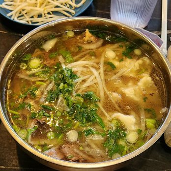 Pho Momma - Medium #2 Pho with lean beef, flank brisket, and fat brisket. - Noodles Near Me - Sacramento, California Pho Momma - Medium #2 Pho with lean beef, flank brisket, and fat brisket. - Noodles Near Me - Sacramento, California