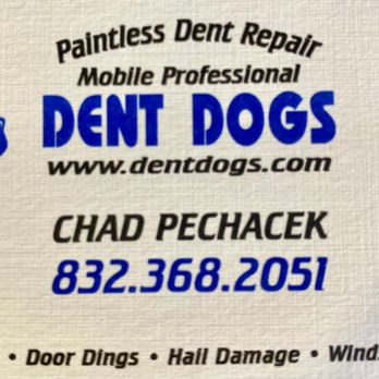 Dent Dogs Inc - Contact the company by this phone number not the ones published in Google search - Mobile Dent Repair Near Me - Houston, Texas