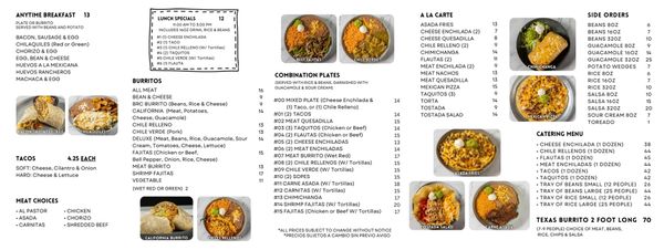 Menu photo 1 Casitas De Amigos Los Alamitos, CA Menu photo 1 Casitas De Amigos Los Alamitos, CA