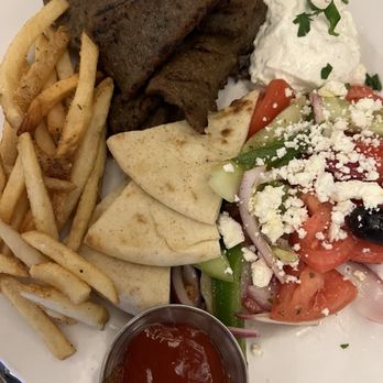 Taverna Agora - Lunch plate - Greek Near Me - Raleigh, North Carolina