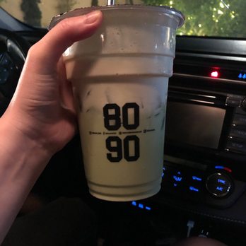 Boba Ave Express - Cheese Uji Matcha Tea Latte - Bubble Tea Near Me - Arcadia, California