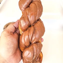 Hill Country Donuts & Kolaches - Very large chocolate twist