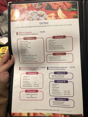 Menu photo 8 Ginza Sushi San Diego, CA