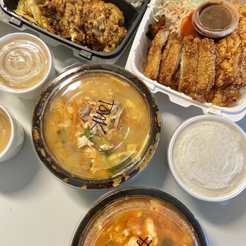 Restaurant Osaka - Kimchi fried rice with chicken katsu, Meat & Fish jun, Seafood soondubu, Tofu soondubu - Japanese Near Me - Hilo, Hawaii Restaurant Osaka - Kimchi fried rice with chicken katsu, Meat & Fish jun, Seafood soondubu, Tofu soondubu - Japanese Near Me - Hilo, Hawaii