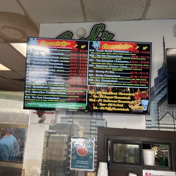 Fred's Downtown Philly - Menu - New American Near Me - Plano, Texas