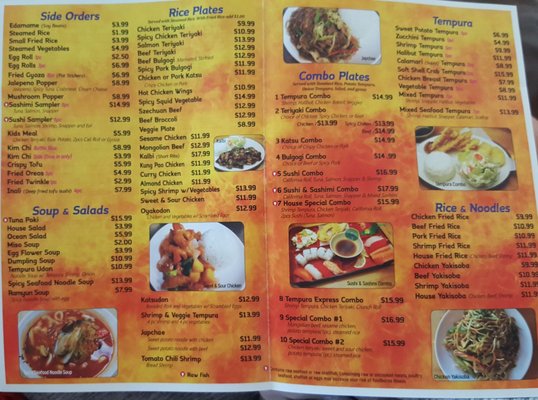 Menu photo 1 Tempura Express Anchorage, AK