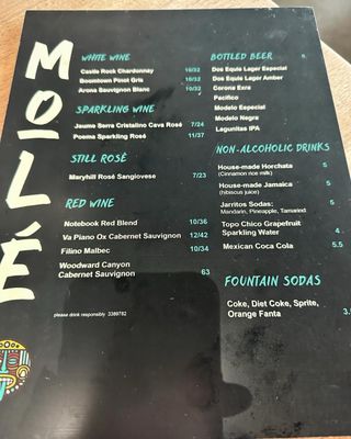 Menu photo 4 Molé Restaurant Spokane, WA Menu photo 4 Molé Restaurant Spokane, WA