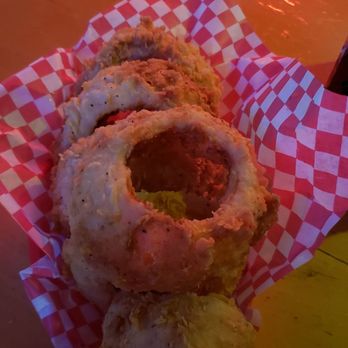 RustyJos Bar & Grill - Appetizer onion rings! FRESHLY MADE.... - New American Near Me - Victoria, Texas RustyJos Bar & Grill - Appetizer onion rings! FRESHLY MADE.... - New American Near Me - Victoria, Texas