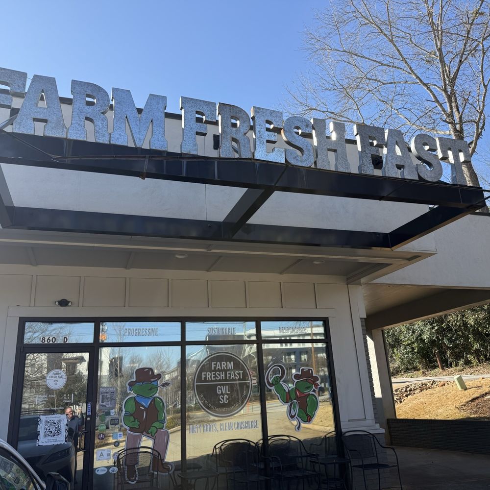 Farm Fresh Fast - Outside - Fast Food Near Me - Greenville, South Carolina Farm Fresh Fast - Outside - Fast Food Near Me - Greenville, South Carolina