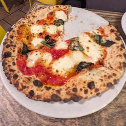 Benchmark Pizza Tomato, Mozzarella, Basil, Extra Virgin Olive O