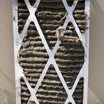 Apollo Getaways - This was the "hypoallergenic air filter" from 2012 the host told me that they regularly replaced! - Property Management Near Me