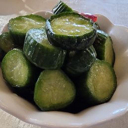 Cucumber salad - average Cucumber salad - average