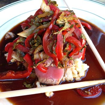 1920 Tavern - Tuna tataki with wasabi risotto and vegetables - Bars Near Me - Roswell, Georgia