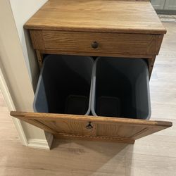 Herb's Handy Work - Trash cabinet