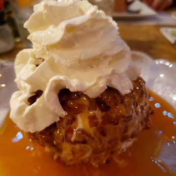 Mosby's Pub - Pecan-crusted vanilla ice cream ball with caramel sauce (it's the size of a baseball!) - Pubs Near Me - Mount Joy, Pennsylvania Mosby's Pub - Pecan-crusted vanilla ice cream ball with caramel sauce (it's the size of a baseball!) - Pubs Near Me - Mount Joy, Pennsylvania