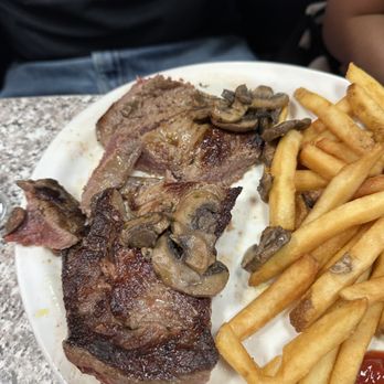 The Original Mels Diner - it was raw in different sections of the steak, this is the first time we got the steak - Diners Near Me - Roseville, California The Original Mels Diner - it was raw in different sections of the steak, this is the first time we got the steak - Diners Near Me - Roseville, California