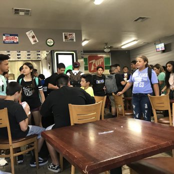 Johnny's Burritos - Pretty full during lunchtime. - Mexican Near Me - Brawley, California