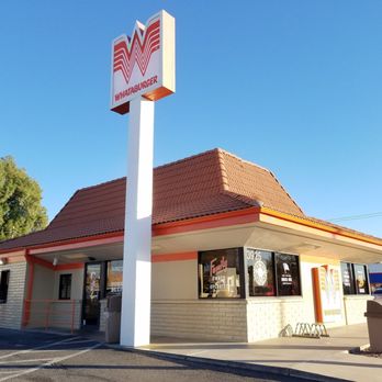 Whataburger - the exterior of a fast food restaurant - Burgers Near Me - Tucson, Arizona