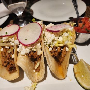 Bistro Napa - The only thing I liked, and that's because the pico was really good. Pork tacos. - New American Near Me - Reno, Nevada Bistro Napa - The only thing I liked, and that's because the pico was really good. Pork tacos. - New American Near Me - Reno, Nevada