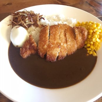 Curryfornia - Small curry (mild) with egg, fried onion, corn and pork katsu $14 - Japanese Curry Near Me - Torrance, California Curryfornia - Small curry (mild) with egg, fried onion, corn and pork katsu $14 - Japanese Curry Near Me - Torrance, California