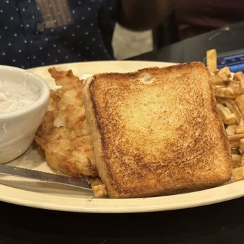 The Patio - Chicken Fried Chicken with Fries..... it's huge!! Hope you are hungry. - Coffee & Tea Near Me - Jacksonville, Texas The Patio - Chicken Fried Chicken with Fries..... it's huge!! Hope you are hungry. - Coffee & Tea Near Me - Jacksonville, Texas