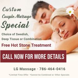 Lg Massage - Walk-in & Appointment Welcome