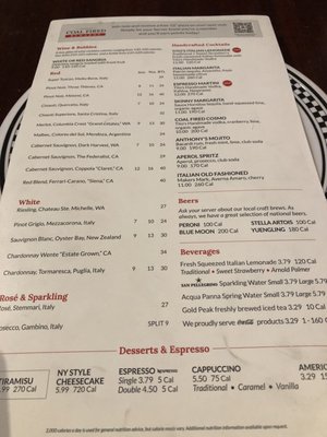 Menu photo 2 Anthony's Coal Fired Pizza & Wings Littleton, MA