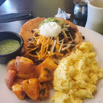 Momo's Cafe - Huevous Rancheros with Steak, Scramble Eggs snd County Potatoes - American Near Me - Vallejo, California Momo's Cafe - Huevous Rancheros with Steak, Scramble Eggs snd County Potatoes - American Near Me - Vallejo, California