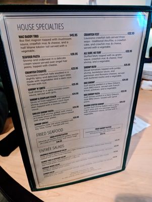 Menu photo 2 Drago’s Seafood Restaurant Baton Rouge, LA