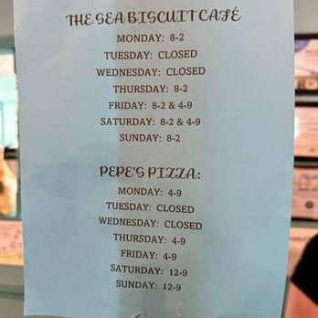 The Sea Biscuit Cafe - Hours of operation, Aug 2024. - Southern Near Me - Varnamtown, North Carolina The Sea Biscuit Cafe - Hours of operation, Aug 2024. - Southern Near Me - Varnamtown, North Carolina