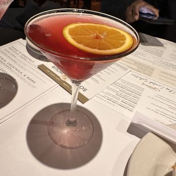Bonefish Grill - Pomegranate martini - Seafood Near Me - Brandywine, Maryland