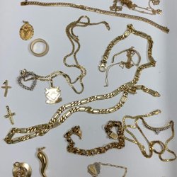 Main Street Gold and Coins - Photo of gold jewelry items purchased by Main Street Gold and Coins in Red Bank, NJ.