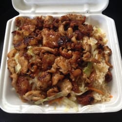 Kobe's Japanesse - Chicken Teriyaki with extra meat and extra sauce, delicious!