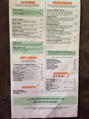 Menu photo 5 Orange Peel Restaurant Shelby Township, MI