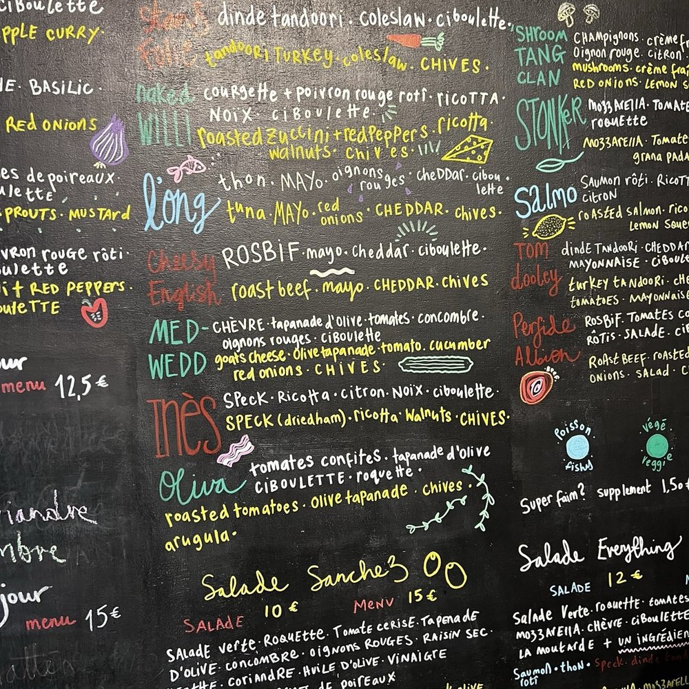 Cosi - Menu - Sandwiches Near Me - Paris, 75