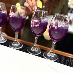 Anasa Greek Kitchen - Purple Greek Sangria Paradise