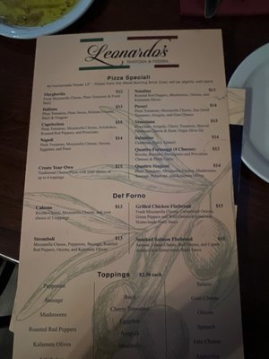 Leonardo's Trattoria & Pizzeria by null